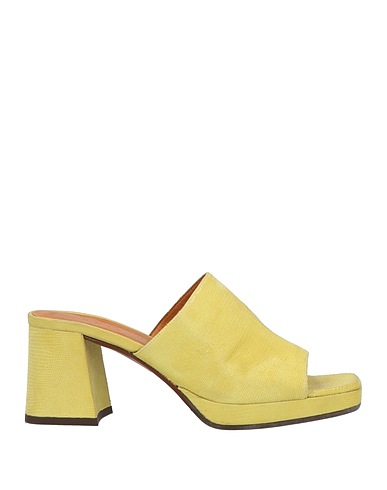 CHIE MIHARA Sandals Lime green Leather