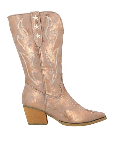 SHOPART Boots Bronze Synthetisches Material