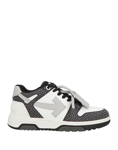 OFF-WHITE™ Sneakers Black Leather, Textile fibers