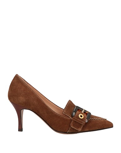 PAVIN Escarpins Marron Cuir