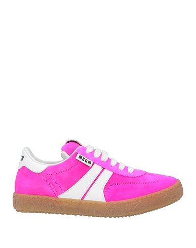 MSGM Sneakers KIDS Fuchsia Leather