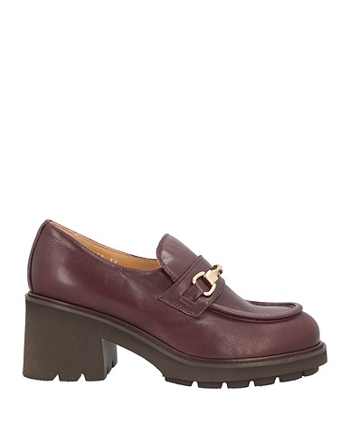 DOUCAL'S Loafers Plum Leather
