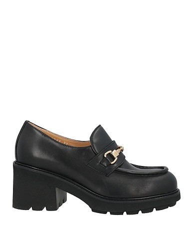 DOUCAL'S Loafers Black Leather