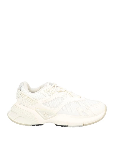 AMIRI Sneakers White Leather, Textile fibres