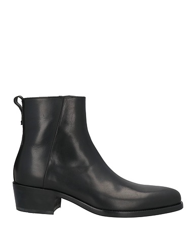 GIOVANNI CONTI Ankle boot Black Calfskin