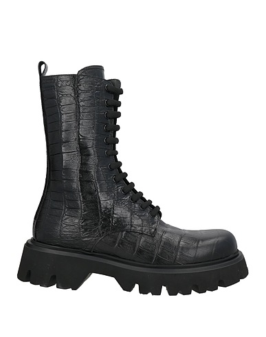 MICH SIMON Stiefelette Schwarz Kalbsleder