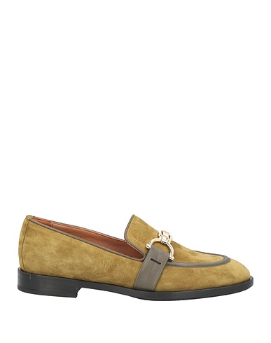 FRAU Mocasín Verde militar Cuero