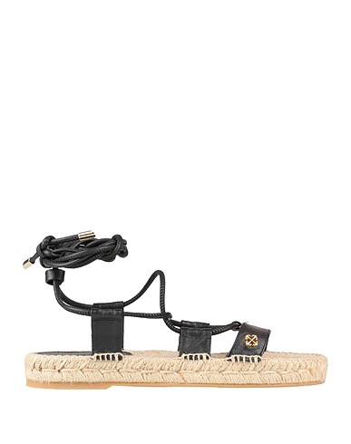 OFF-WHITE™ Espadrilles Black Leather
