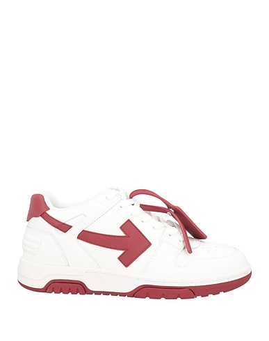 OFF-WHITE™ Sneakers Burgundy Leather