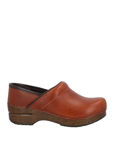 DANSKO Mules und Clogs Braun Leder