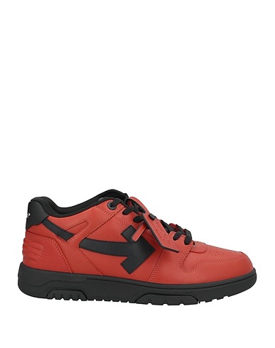 OFF-WHITE™ Sneakers Rust Leather, Textile fibres