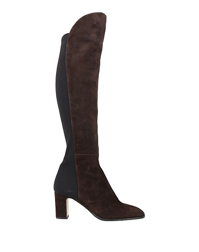 THEORY Boots Dark brown Leather