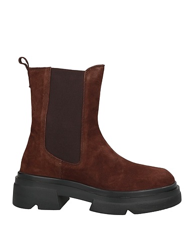 EMANUÉLLE VEE Ankle boot Brown Leather