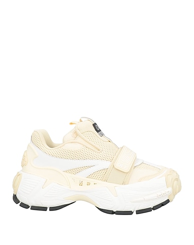 OFF-WHITE™ Sneakers Beige Leather, Textile fibres