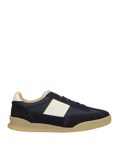 PS PAUL SMITH Sneakers Midnight blue Leather, Textile fibres