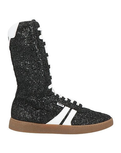 MSGM Sneakers Black Textile fibers