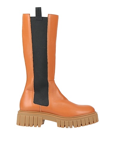 FRAU Boots Leather, Textile fibres