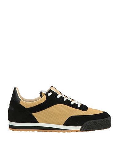 SPALWART Sneakers Black Leather, Textile fibers