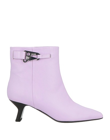 MSGM Ankle boot Lilac Leather