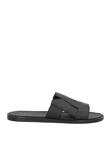 AMIRI Sandals Black Leather
