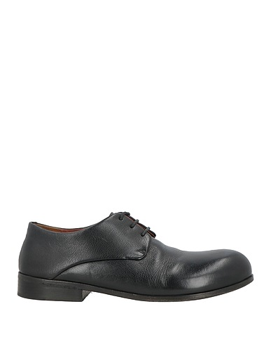 MARSÈLL Laced shoes Black Calfskin