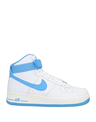 NIKE Sneakers Weiß Leder, Gewebefasern