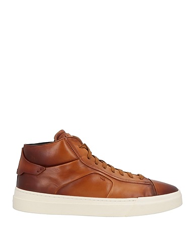 SANTONI Sneakers Pelle