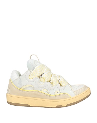 LANVIN Sneakers Beige 76% Calfskin, 24% Polyester