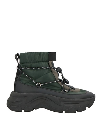 FABI Ankle boot F65 Black Leather, Textile fibers