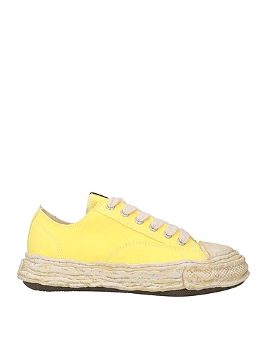 MAISON MIHARA YASUHIRO Sneakers Giallo Fibre tessili