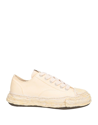 MAISON MIHARA YASUHIRO Sneakers Ivory Textile fibres