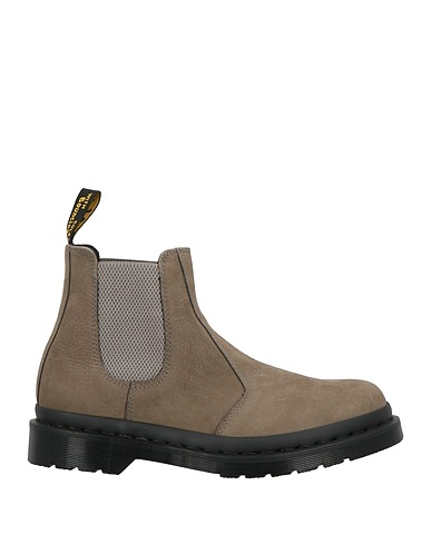 DR. MARTENS Ankle boot Khaki Leather