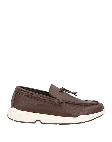 ANDREA VENTURA FIRENZE Loafers Chocolate brown Leather