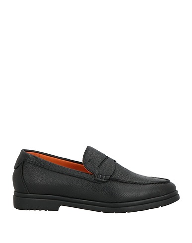ANDREA VENTURA FIRENZE Loafers Black Leather
