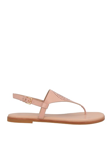 TORY BURCH Sandalias de dedo Marrón chocolate Piel de ternera