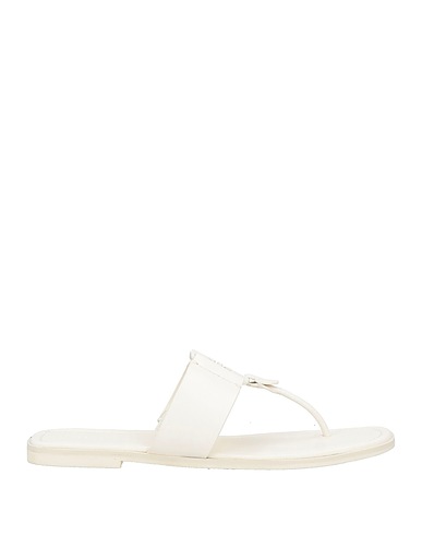 TORY BURCH Infradito Bianco Pelle di vitello
