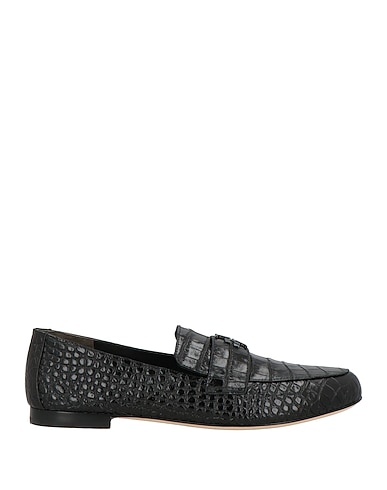 TORY BURCH Loafers Black Leather