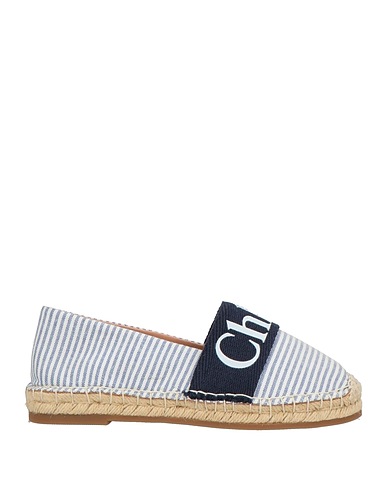 CHLOÉ Espadrillas Blu navy Fibre tessili