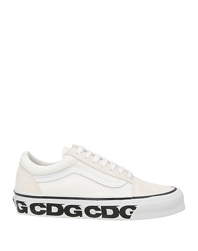 VANS Sneakers X COMME DES GARÇON Leather, Textile fibres