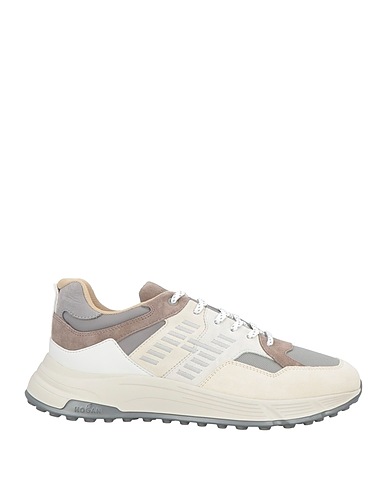 HOGAN Sneakers Leather, Textile fibres