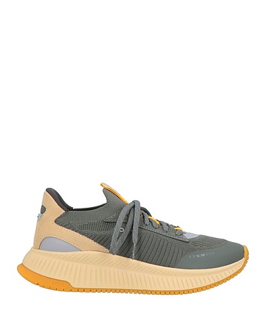 BOSS Sneakers Grigio Fibre tessili, Pelle, Materiale sintetico