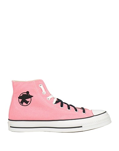 CONVERSE Sneakers STUSSY X CONVERSE Pink Textile fibers