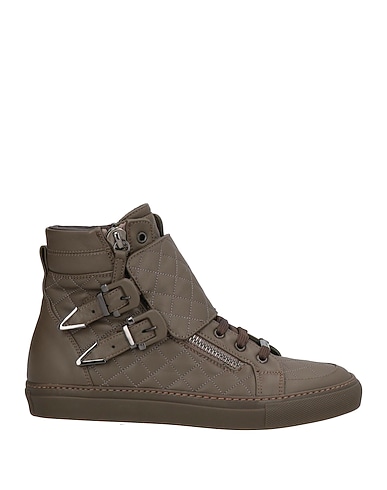 LE SILLA Sneakers Khaki Leather