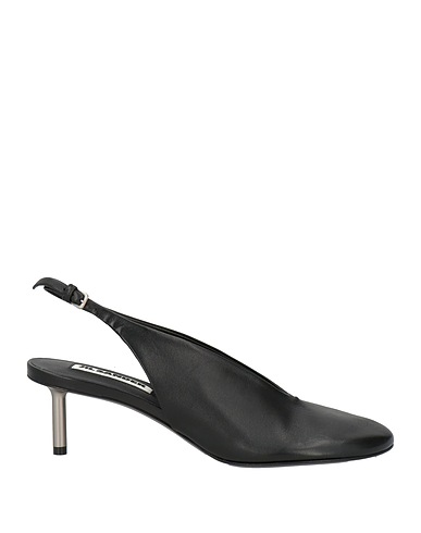 JIL SANDER Décolleté NERO Pelle