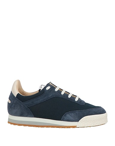 SPALWART Sneakers Navy blue Leather, Textile fibres