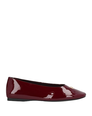 CHRISTIAN LACROIX Ballet flats Burgundy 100% Cow leather