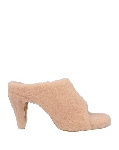 KHAITE Sandals Blush Shearling
