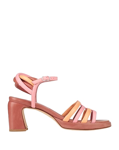 LORENA PAGGI Sandals Pink Leather