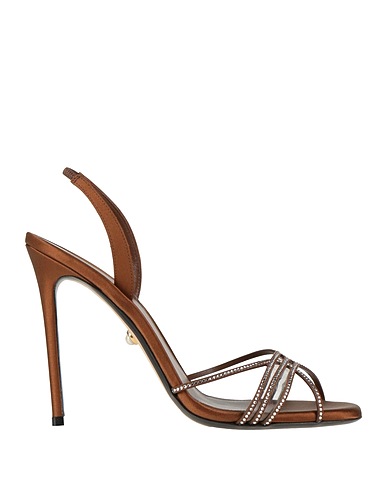ALEVÍ Milano Sandals Brown Textile fibres