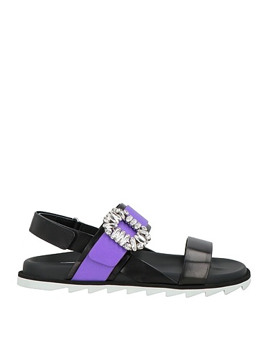 ROGER VIVIER Sandals Black Leather